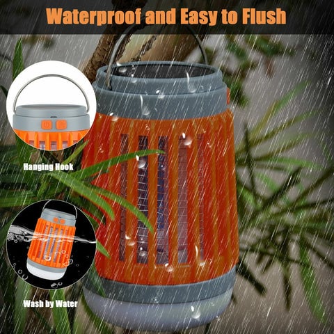 đ„40% rabatt - Multifunktionell Solar camping Myggmördare Lamp