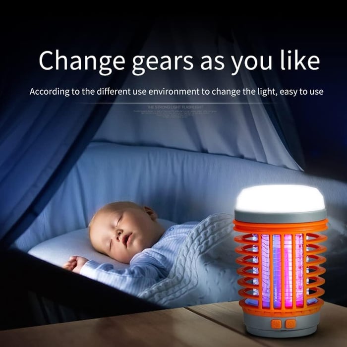 đ„40% rabatt - Multifunktionell Solar camping Myggmördare Lamp