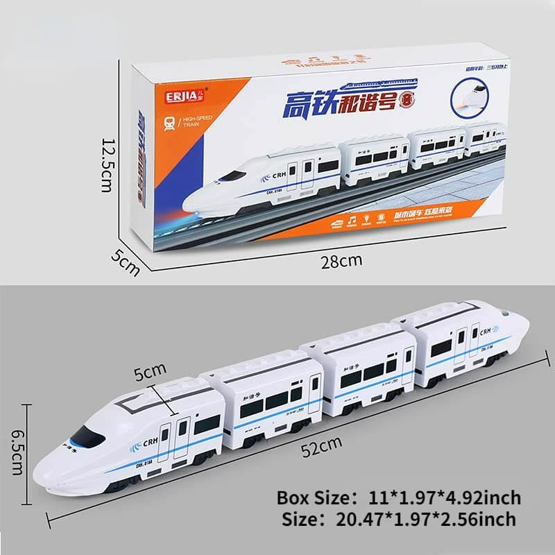 đČHot Sale 49% OFFđ„Elektriskt universaltĂ„g för simulering av höghastighetstĂ„g Harmony Train Toy
