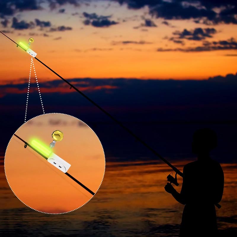Fiskspö LED-ljus med summer