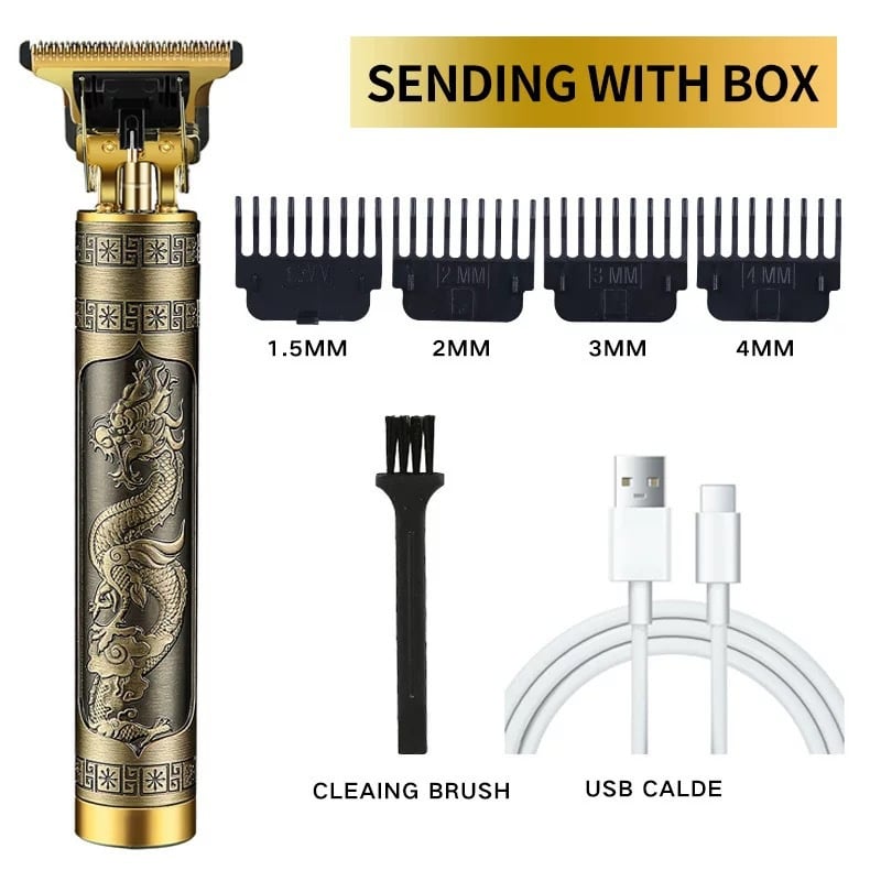 Professionell sladdlös Zero Gapped Trimmer Hårklippare