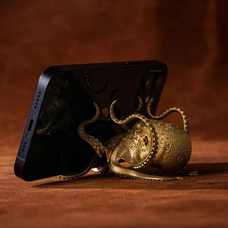 Kreativ Bläckfisk Telefonhållare