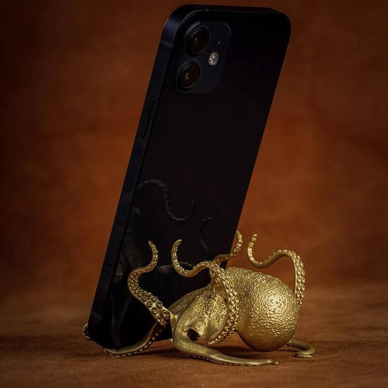Kreativ Bläckfisk Telefonhållare