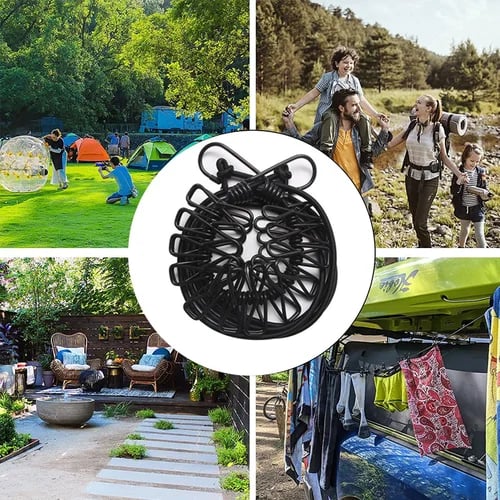 đ„2023 NyĂ„rsförsĂ€ljningđ„ - BĂ€rbar klĂ€dstreck för camping / bakgĂ„rd / husbil