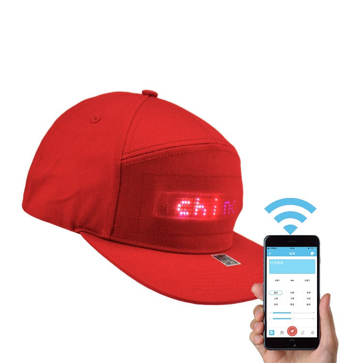 LED-meddelande hatt