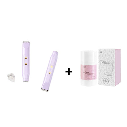 🌸✨ Depiladora 2 en 1 Mujer – Doble Cabezal, Afeitado Suave sin Irritación para Todo el Cuerpo 🛁💖