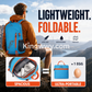 🔥Oferta Caliente 50% DESCUENTO🔥 Mochila de Camping Plegable Impermeable Ultraligera – Nylon Resistente al Desgaste de menos de 454 gramos, se guarda en su propio bolsillo, ideal para Senderismo, Viajes y Camping 🎒