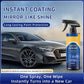⏰ ÚLTIMO DÍA 50% OFF 🥳 Spray Revestimiento Rápido para Auto – Brillo Espejo, Hidrofóbico y Toalla de Regalo 💎🚗