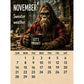 🦶📅 Calendario 2027 Pie Grande – Vida Cotidiana Divertida, Ilustraciones Únicas y Risas Todo el Año 🌲😂