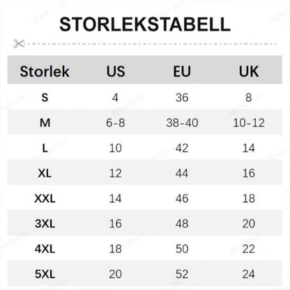 stickad tröja med rund hals