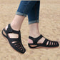 Sandalias de cuero livianas premium
