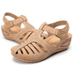 Sandalias de cuero livianas premium