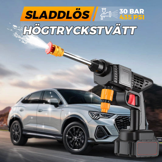 【🔥DAGENS LÄGSTA PRIS】🔥Multifunktionell Bärbar Sladdlös Högtryckstvätt
