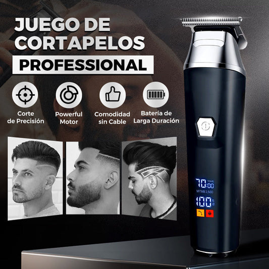✂️🚚 ENVÍO GRATIS 🔥 Cortapelos Profesional para Hombre - 4 Guías de Corte, Motor de Cobre Silencioso y Afeitado de Precisión 💈⚡