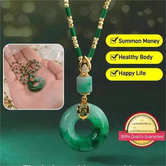 Hetian Jade Prayer Peace Spänne