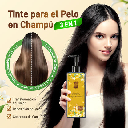 🌿 ¡Oferta limitada! ¡Tinte capilar nutritivo al 50% de descuento! 💇‍♀️ Color y cuidado natural a base de plantas ✨