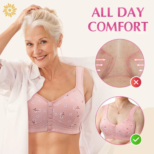 🌹Compra 1 y llévate 2 gratis🌹Sujetador Daisy – ÚLTIMO DÍA DE OFERTA: 50 % DE DESCUENTO – Sujetador cómodo y práctico con botones en la parte delantera