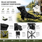 🪑 Silla Plegable Ajustable Portátil para Exteriores – Ligera, Resistente y Versátil – Ideal para el Jardín, Camping, Playa o Terraza – Fácil de Transportar y Montar 🏕️✨