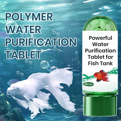 Tableta Potente de Purificación de Agua para Acuarios