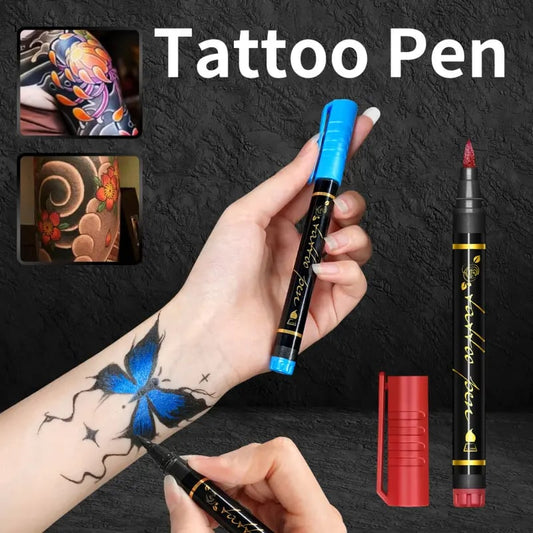 🔥Oferta Caliente 50% DE DESCUENTO🎨Perfectos Para Arte Corporal Único🔥Rotuladores de Tatuajes Temporales para la Piel