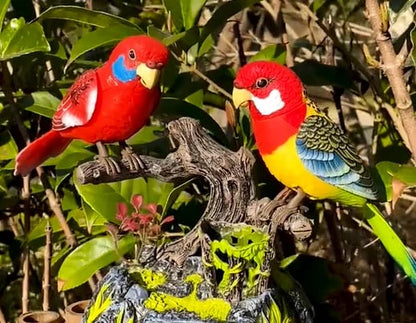 Elektriska, batteridrivna röststyrda papegojor🦜