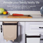 Papelera plegable de pared con diseño creativo