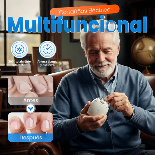 ⏳🔥 ¡50% de descuento por tiempo limitado! ✨ Lima de uñas automática universal para adultos y niños