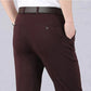 Pantalones casuales clásicos de alta elasticidad para hombre