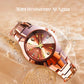Reloj elegante resistente al agua para muje