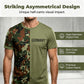 🔥 ¡Último día! 50% de descuento en la camiseta de camuflaje patchwork para hombre 🪖 Estilo militar informal, transpirable y cómoda para el uso diario y actividades al aire libre.
