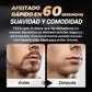 Afeitadora mini eléctrica USB recargable, impermeable y compacta para hombres, ideal para el hogar, el coche y los viajes