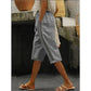 Pantalones capri de verano para mujer con detalles de encaje