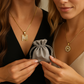 💖Paquete de 2 collares con colgante de inicial