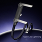 🔥🏆 ¡Más de 50.000 unidades vendidas!💥 Cable cargador con soporte invisible 2 en 1: cable de carga rápida de 240 W con soporte para teléfono integrado.
