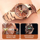 Reloj elegante resistente al agua para muje