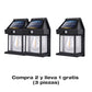 🎁Compre 2 y llévese 1 gratis⏳Lámpara de pared solar con sensor de movimiento y tungsteno