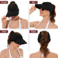 🔥Gorra con visera para mujer con protección UV UPF 50+
