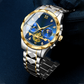 ⌚55% de descuento🎁Reloj mecánico de cuarzo multifunción para hombre