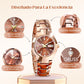 Reloj elegante resistente al agua para muje