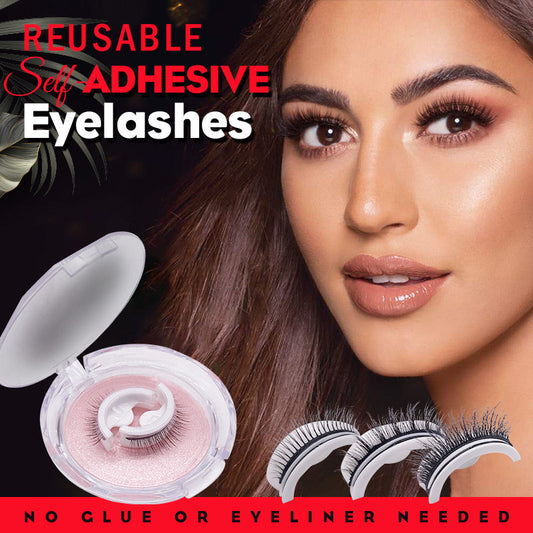 🎁Compra 1 y llévate 1 gratis🔥Pestañas autoadhesivas impermeables y reutilizables