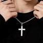 ✝️ Collar con cruz con garabatos del Padrenuestro – Símbolo de fe y devoción (Compra 1 y llévate 1 gratis)
