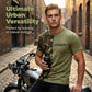 🔥 ¡Último día! 50% de descuento en la camiseta de camuflaje patchwork para hombre 🪖 Estilo militar informal, transpirable y cómoda para el uso diario y actividades al aire libre.