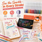 ✨¡Más de 80.000 unidades vendidas! 🎁 Set de bolígrafos de gel con purpurina – Escritura fluida 🎨