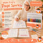 ✨¡Más de 80.000 unidades vendidas! 🎁 Set de bolígrafos de gel con purpurina – Escritura fluida 🎨