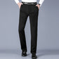 Pantalones casuales clásicos de alta elasticidad para hombre