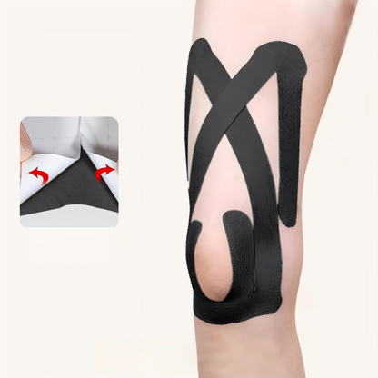 Cinta de Kinesiología Precortada para Rodilla