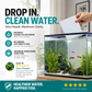 🐠 ¡COMPRA 1 Y LLÉVATE 1 GRATIS! ✨ TOALLITAS CLARIFICADORAS PARA ACUARIO - Agua cristalina en 24 horas, elimina olores e impurezas, seguras para todos los peces y plantas 🌿🔮