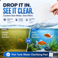 🐠 ¡COMPRA 1 Y LLÉVATE 1 GRATIS! ✨ TOALLITAS CLARIFICADORAS PARA ACUARIO - Agua cristalina en 24 horas, elimina olores e impurezas, seguras para todos los peces y plantas 🌿🔮