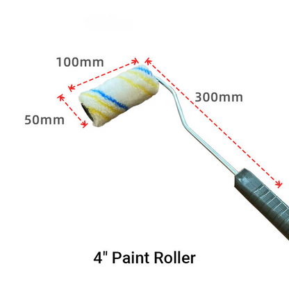Rodillo de pintura con mango desmontable