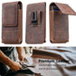 Funda para Móvil con Cinturón y Cierre Magnético – Estuche Resistente para Smartphone con Clip, Pasador de Cinturón y Ranura para Tarjetas